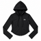Veste Zippée à Capuche - Noir