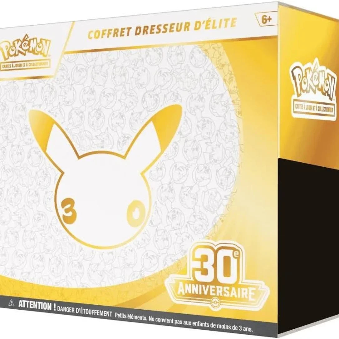 Coffret Dresseur d'Élite Pokémon 30th Celebration – 30e anniversaire