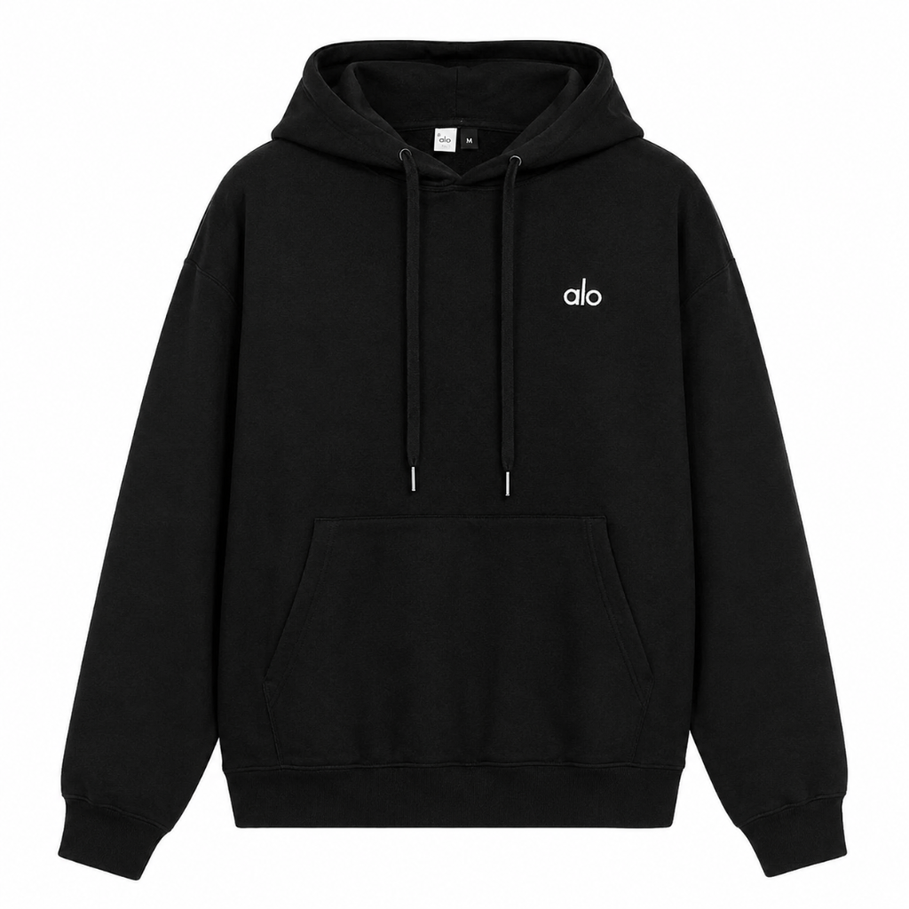 Sweat à Capuche Noir
