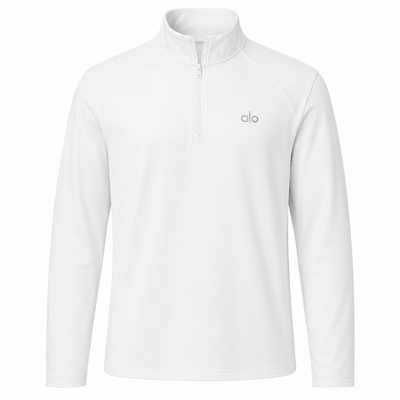 Veste Quarter Zip - Blanc