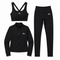 Ensemble 3 Pièces - Brassière, Veste & Legging