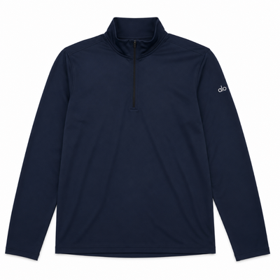 Veste Quarter Zip - Bleu Marine