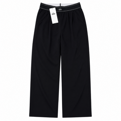 Pantalon Wide Leg Noir