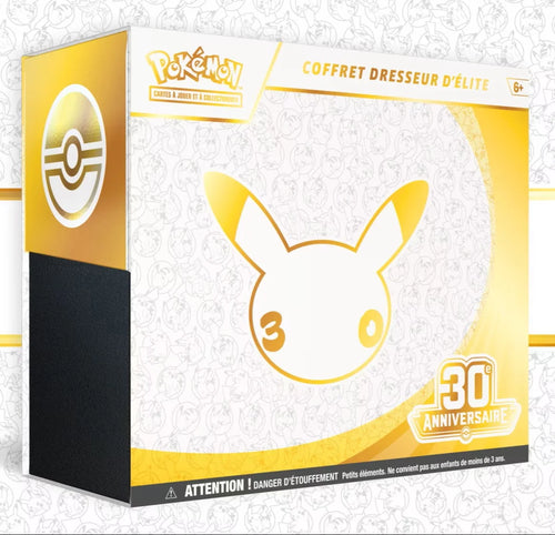 Pokémon Coffret ETB 30 Ans - 30th Celebration - 30e Anniversaireㅤ