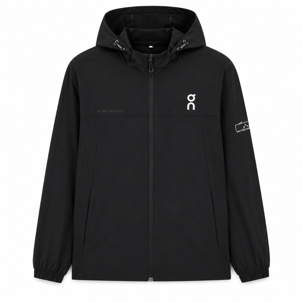 Veste - Noir à capuche