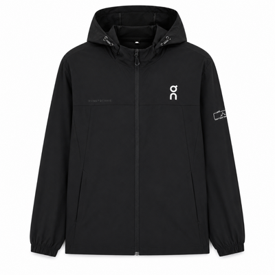 Veste - Noir à capuche