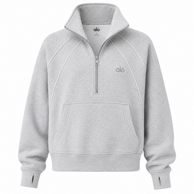 Sweat Zippé - Gris