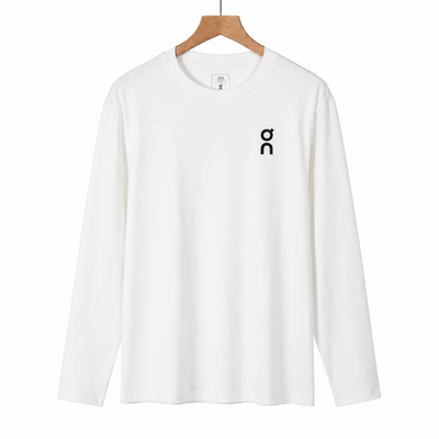 T-shirt Manches Longues Blanc