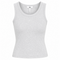 T-shirt Sans Manches Femme - Gris Chiné