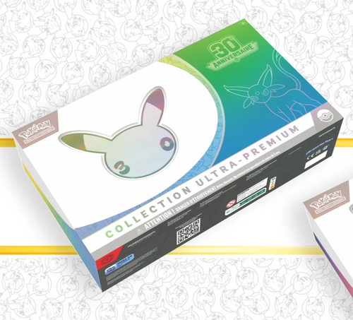( PRÉCOMMANDE ) Pokemon Collection ultra premium UCP Evoli 30e Anniversaireㅤ